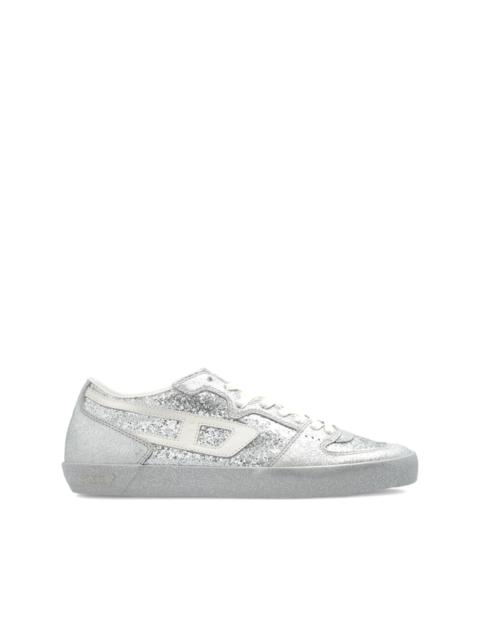 S-Leroji-D1 glittered panelled sneakers