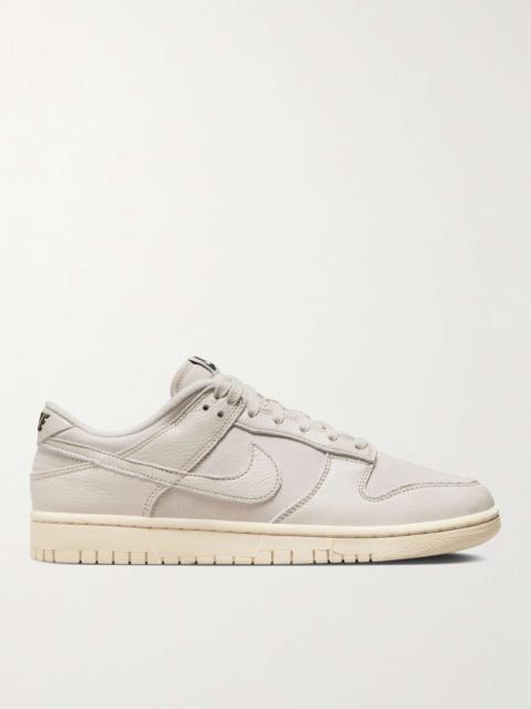 Dunk Low Retro PRM NBHD Leather-Trimmed Canvas Sneakers
