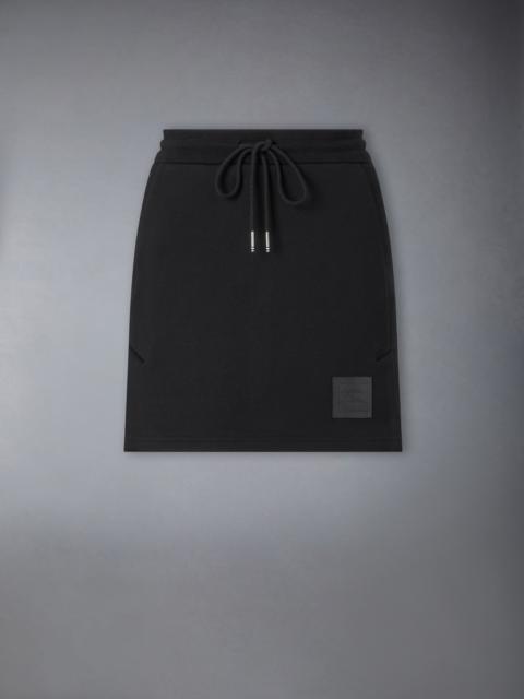 CLASSIC LOOPBACK JERSEY MINI SKIRT
