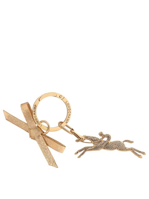 Key ring Very pale gold - Leather