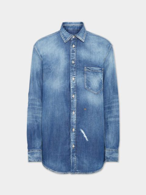 MEDIUM PERFECTO WASH MAXI DEAN SHIRT