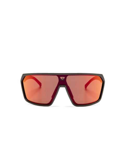 shield-frame sunglasses