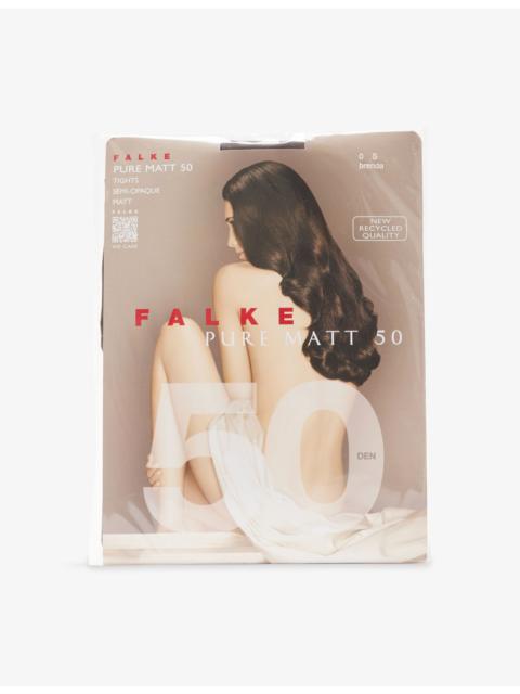 Pure Matt 50 Denier Stretch-Knit Tights