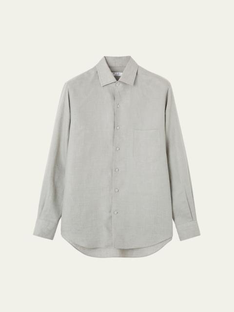 Men's Andre Long-Sleeve Linen Shirt