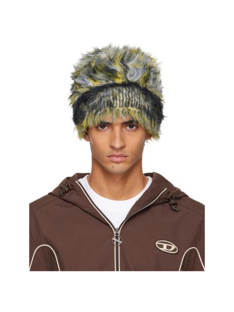 Yellow & Black K-Alliseo Beanie