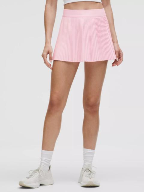 Varsity High-Rise Pleated Tennis Skirt