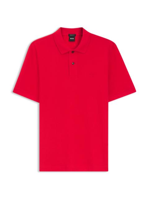 PALLAS POLO SHIRT IN COTTON PIQUÉ WITH EMBROIDERED LOGO