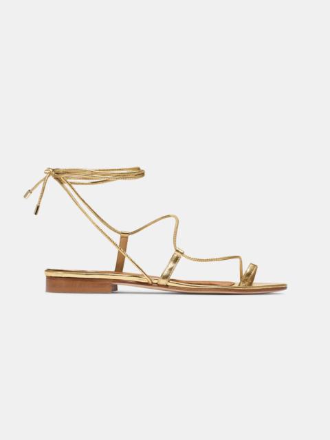 SUSAN IN WASHED GOLD NAPPA