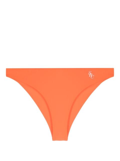 Romy logo-print bikini bottoms