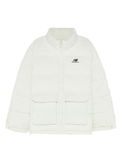 New Balance UNI Active Short Down Jacket 'White' 5PC44683-IV