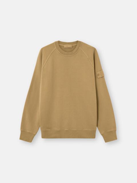 6100028 HEAVY ORGANIC COTTON FLEECE_S.I. GHOST