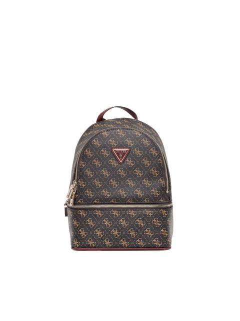 monogram zip backpack