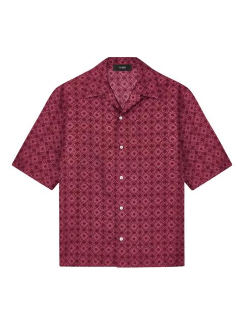 collared patterned shirt