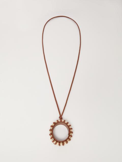 CARABO Long pendant necklace
