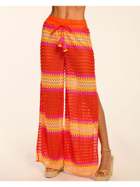 Larsa Crochet Wide Leg Coverup Pant