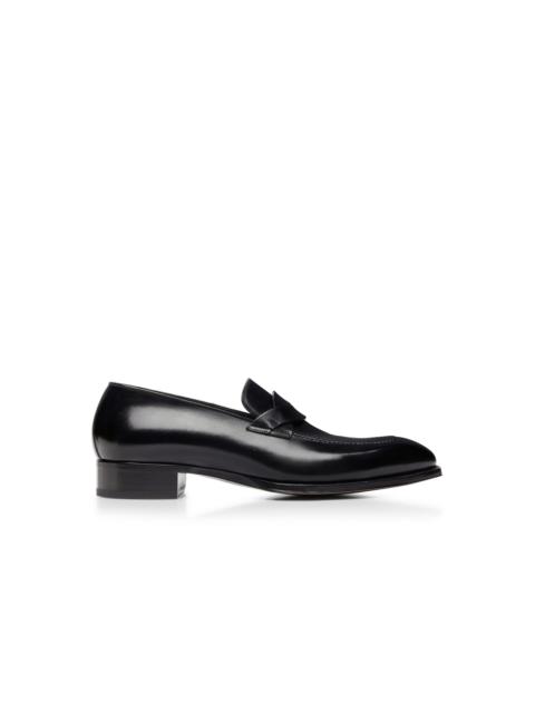 BURNISHED LEATHER ELKAN TWISTED BAND LOAFER