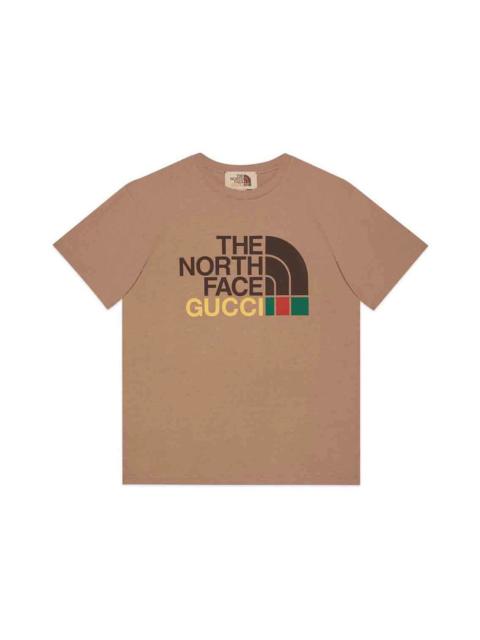 Gucci x The North Face T-shirt Camel