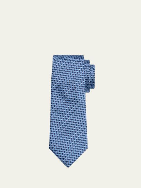 Men's Silk Raised Cubes Tie