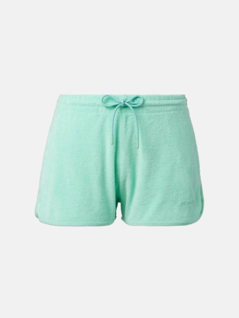 Cotton terry shorts
