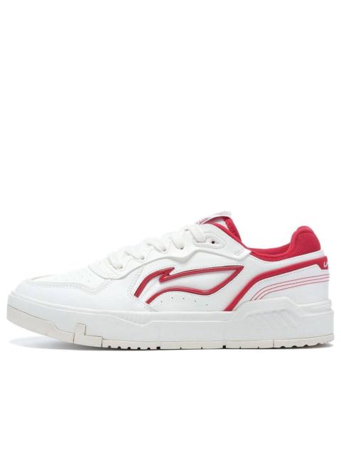Li-Ning Light Cool Casual Shoes 'White Red' AGCT009-1