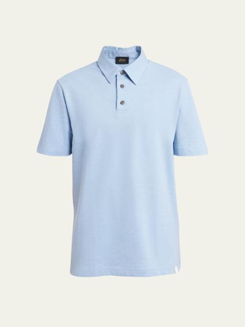 Men's Jersey Pique Polo Shirt