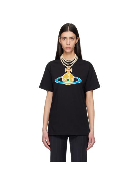 Black Oversized Orb Classic T-shirt