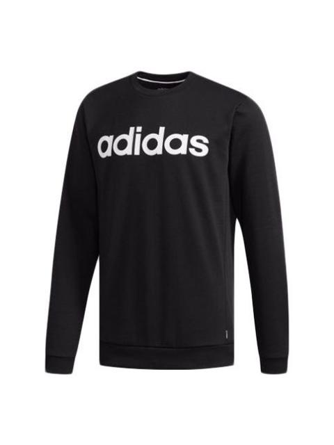 Men's adidas C+ Swt Ls Pullover Black DM4278