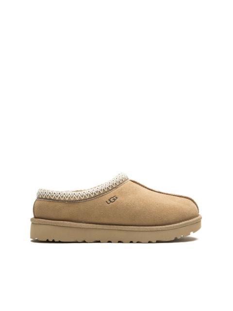 "W Tasmen Beige" suede slippers