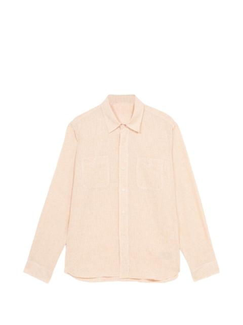 Work patch-pocket shirt