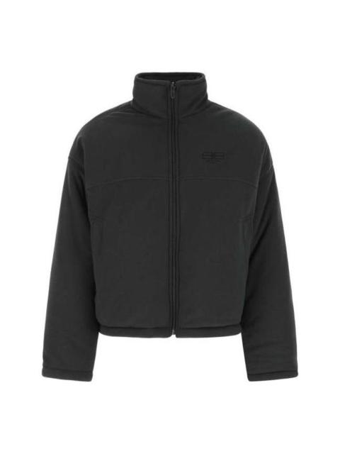 Balenciaga BB Paris Icon Reversible Puffer Jacket 'Washed Black' 704507TMQ041055