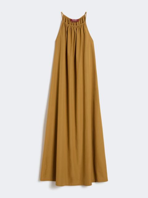 Cotton poplin dress - OCHRE