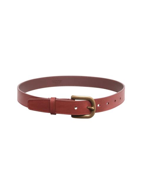 Sam Belt in Cognac Leather