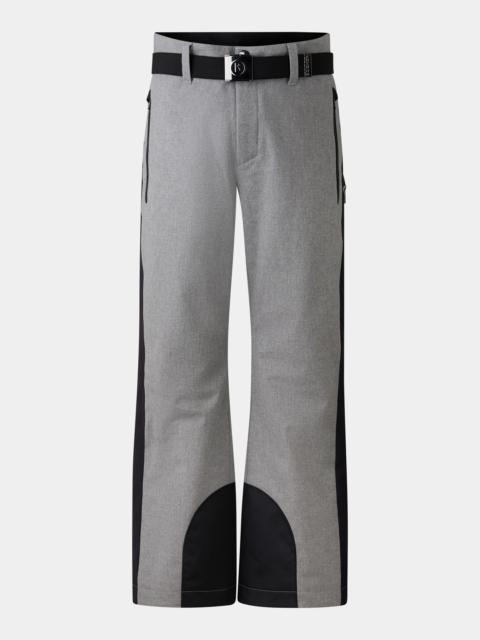 Wido ski trousers in Gray/black