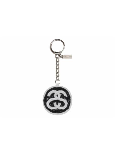 Stussy SS Link Beaded Ball Keychain Multicolor