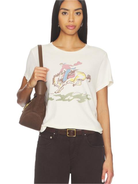 The Little Tee With Rider Graphic