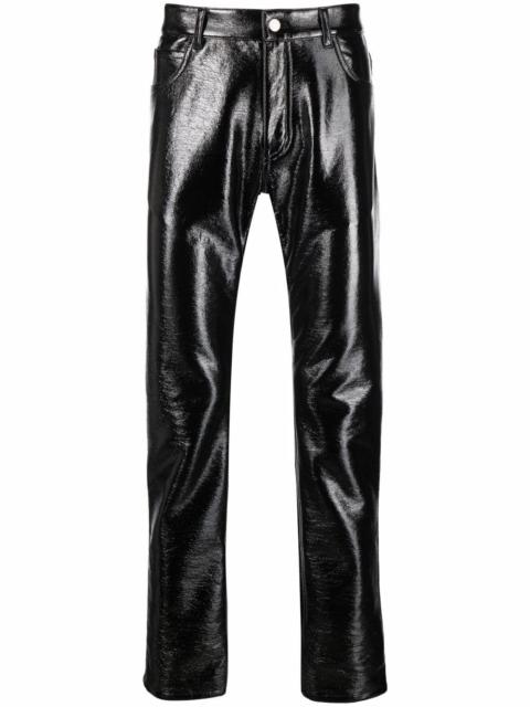 Vinyl trousers