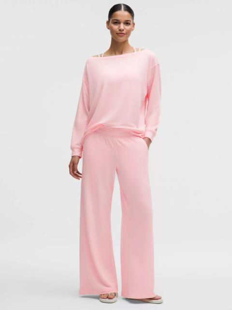 BeCalm Mid-Rise Wide-Leg Pant *Updated Fabric