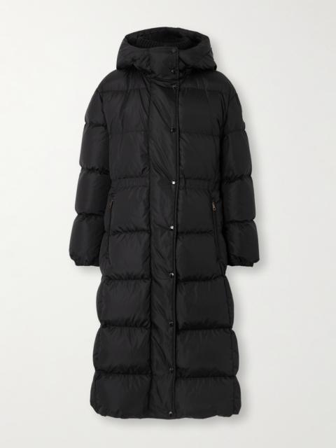 Chamer Hooded Quilted Shell Down Coat
