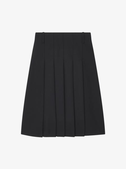 LONG PLEATED SKIRT