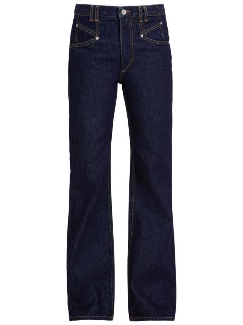 Isabel Marant Belvia Straight-leg Jeans