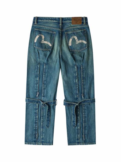 Washed Bondage Jeans