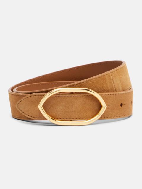 Calisson suede belt
