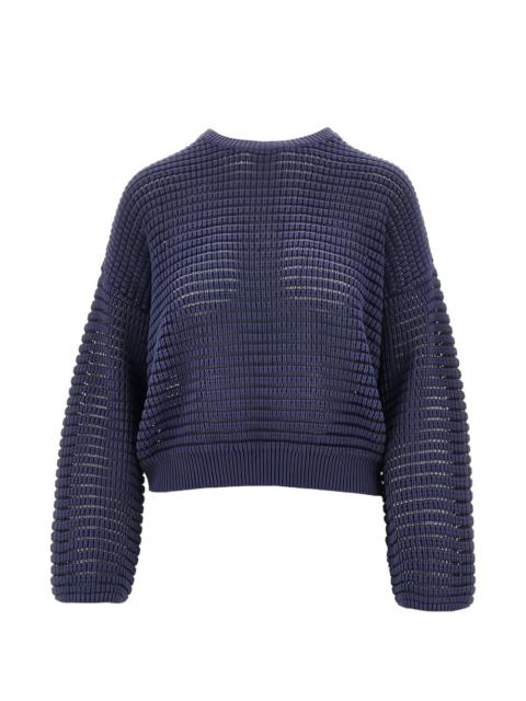 perforated sweater