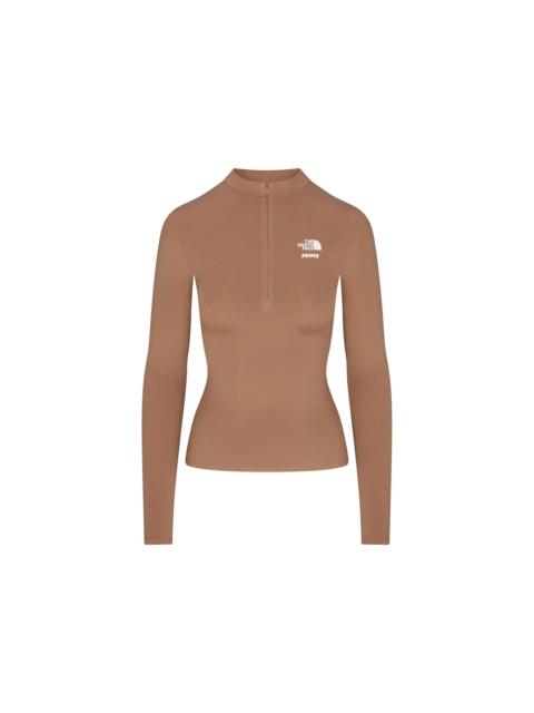 SKIMS x TNF Refina Long Sleeve Top Sienna