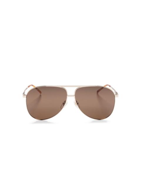pilot-frame sunglasses