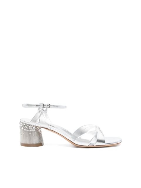 55mm crystal-embellished sandals