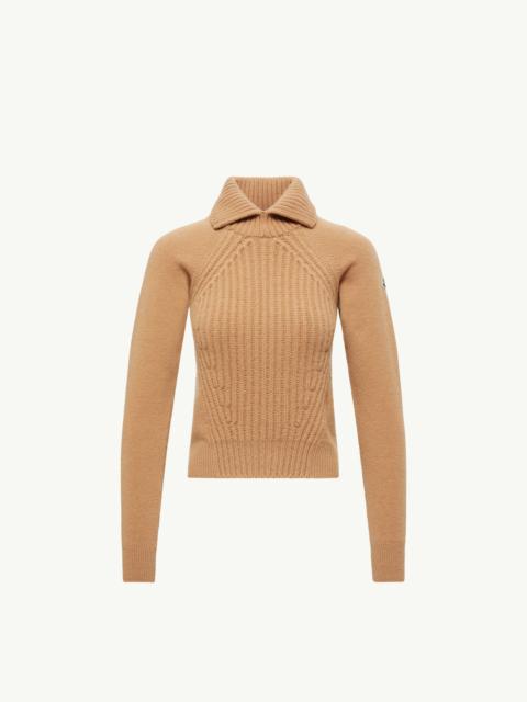 Wool & Cashmere High Collar Sweater