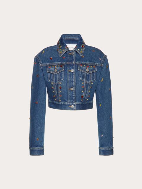 EMBROIDERED DENIM JACKET