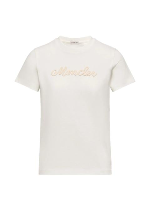 Moncler Logo-embroidered T-shirt