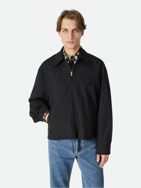 Fine Wool Kimono Blouson